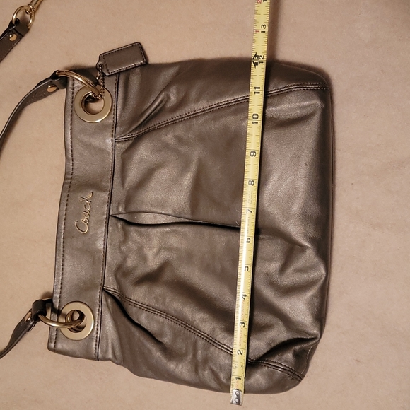 Coach gold leather bag - Picture 7 of 8